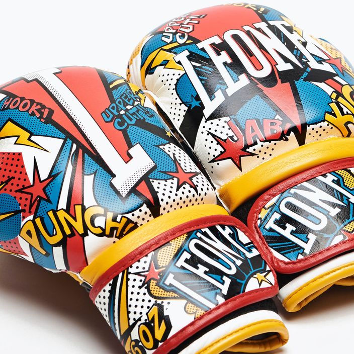 Mănuși de box pentru copii Leone Hero colorate GN400J 14