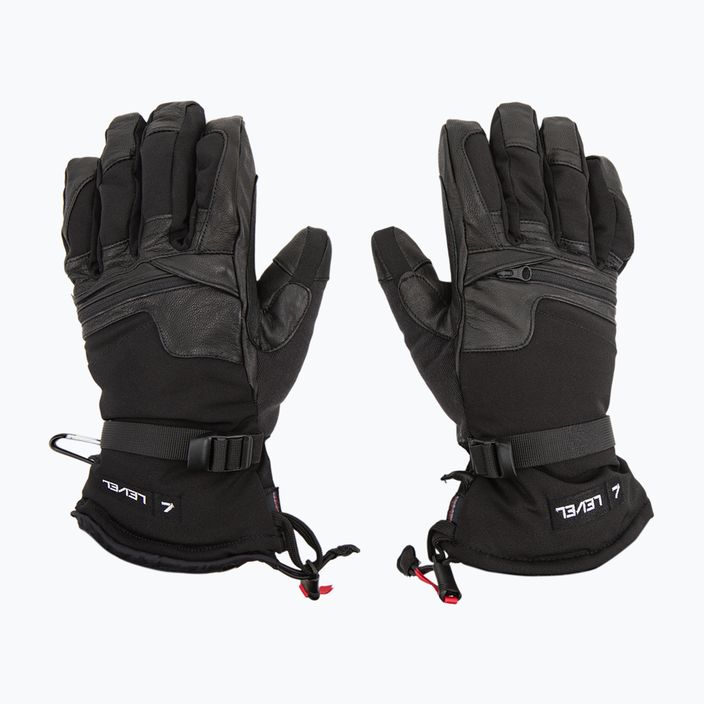 Mănuși de snowboard pentru bărbați Level Ranger Leather negru 2091 3