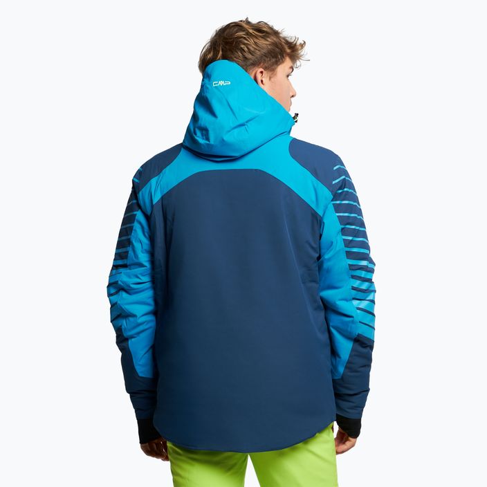 Jachetă de schi pentru bărbați CMP, albastru, 30W0377 M928 4