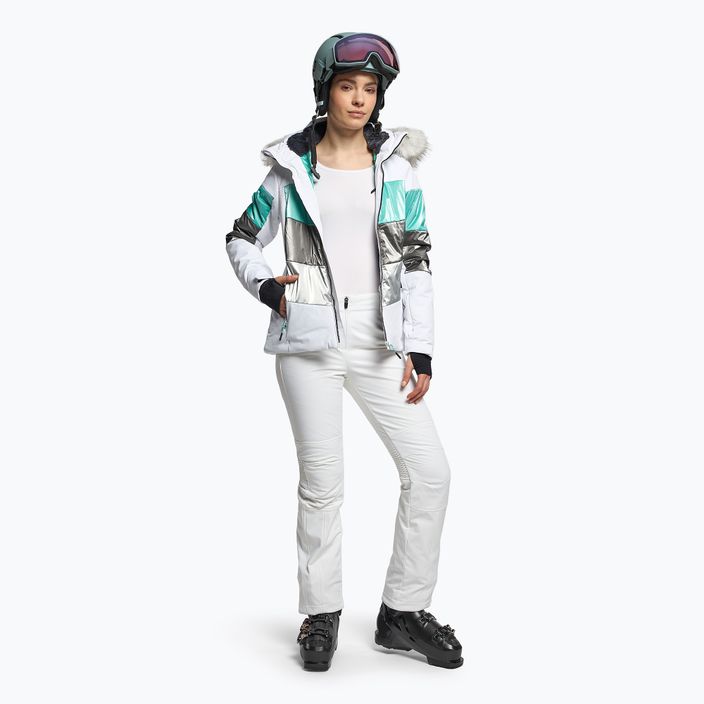 Jachetă de schi pentru femei CMP, alb, 30W0626 A001 2