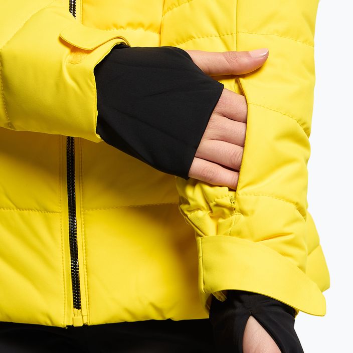 Jachetă de schi pentru femei CMP, galben, 30W0686 8