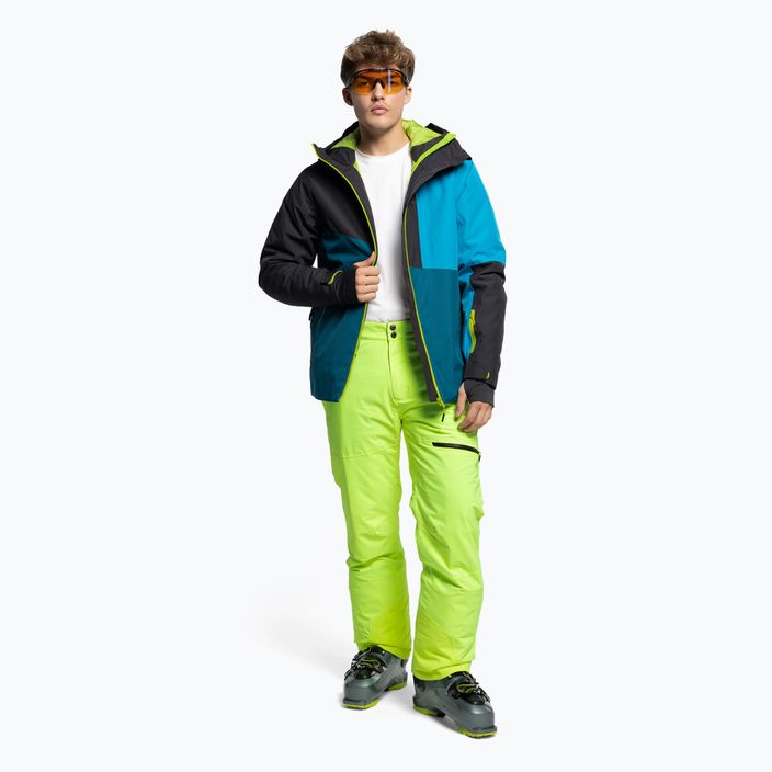 Pantaloni de schi pentru bărbați CMP, verde, 39W1537 R626 2