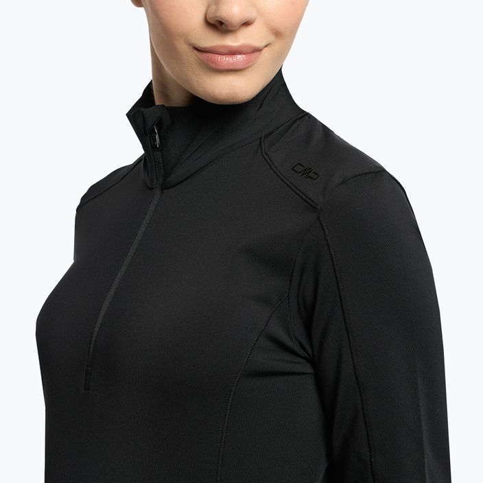 Tricou de schi pentru femei CMP negru 30L1086/U901 5