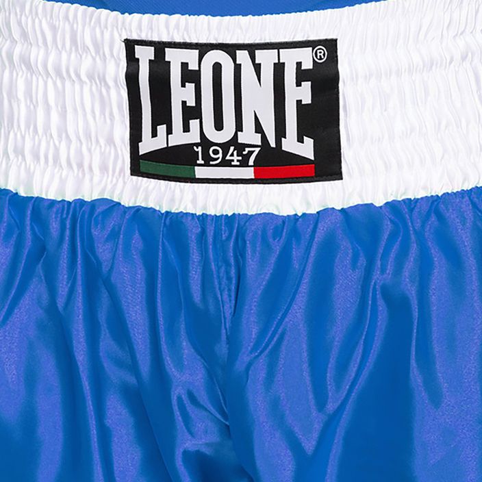 Pantaloni scurți de box LEONE 1947 Boxing albastru 6