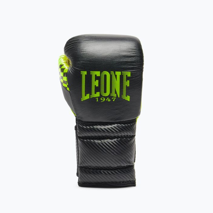 Mănuși de box Leone Carbon22 negru-verde GN222 8