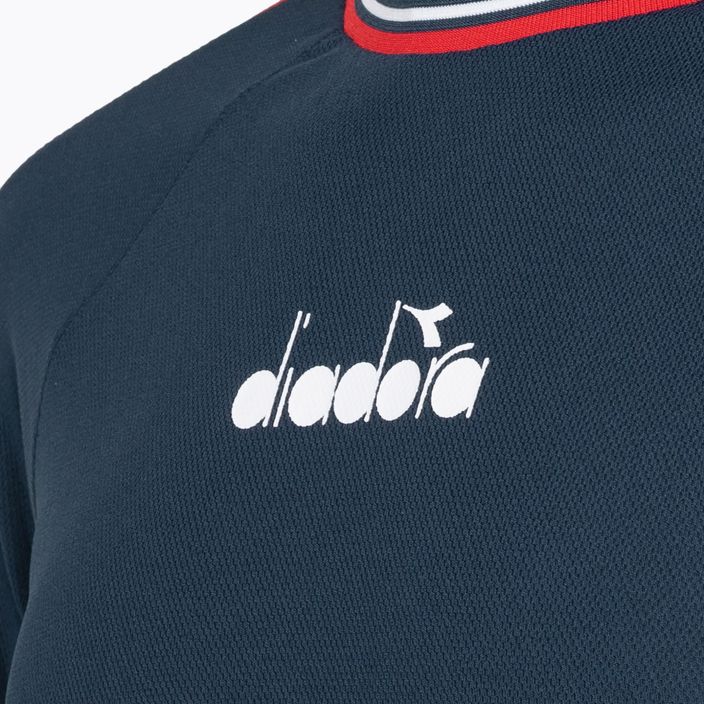 Tricou de tenis pentru bărbați Diadora Icon SS TS albastru DD-102.179126-60063 3