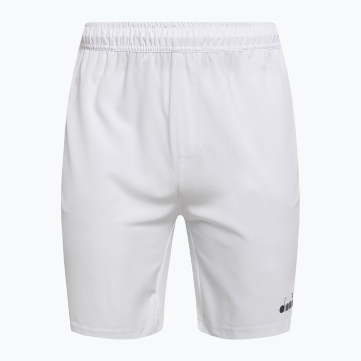 Pantaloni scurți de tenis pentru bărbați Diadora Core Bermuda albi DD-102.179128-20002