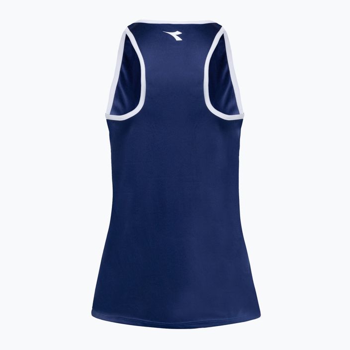 Tricou de tenis pentru femei Diadora Core Tank albastru DD-102.179174-60013 2