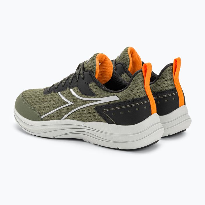 Pantofi de alergare pentru bărbați Diadora Snipe olivine/negru 3