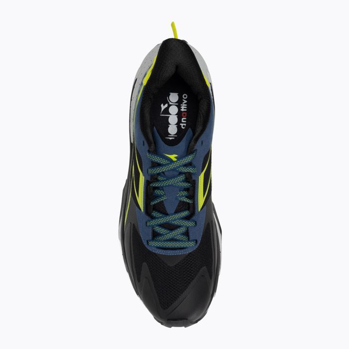 Pantofi de alergare pentru bărbați Diadora Equipe Sestriere-XT blk/evening primrose/silver dd 6
