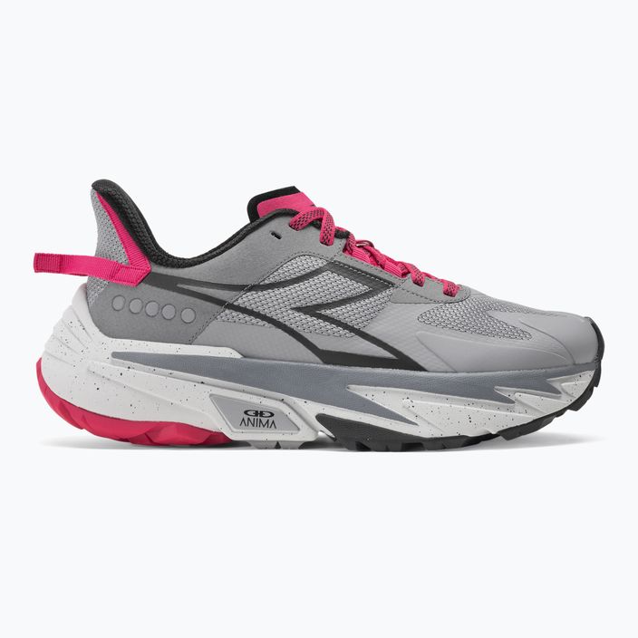 Pantofi de alergare pentru femei Diadora Equipe Sestriere-XT aliaj/negru/roșu rubin c 2