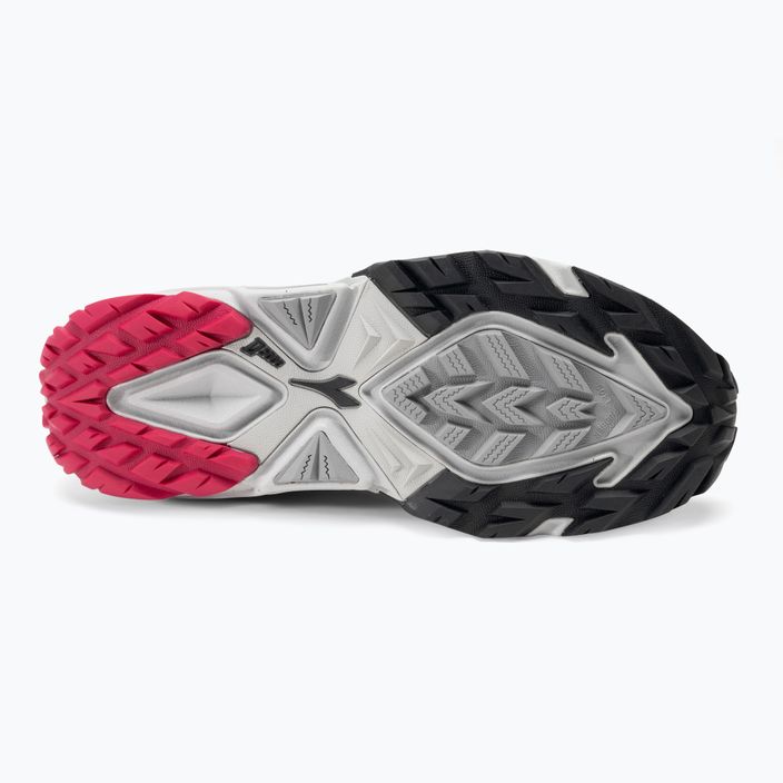 Pantofi de alergare pentru femei Diadora Equipe Sestriere-XT aliaj/negru/roșu rubin c 5