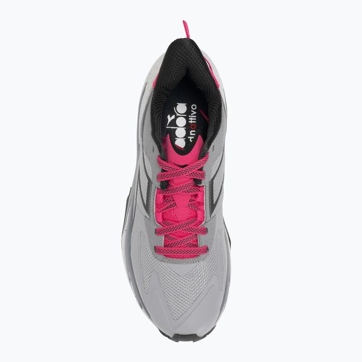 Pantofi de alergare pentru femei Diadora Equipe Sestriere-XT aliaj/negru/roșu rubin c 6