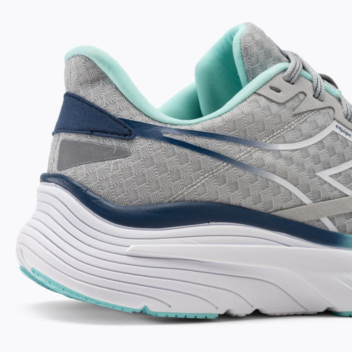 Pantofi de alergare pentru femei Diadora Equipe Nucleo silver dd/white/aruba blue 9