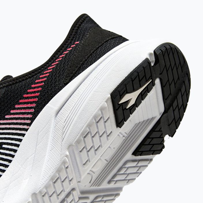 Pantofi de alergare pentru bărbați Diadora Passo 3 alb/negru 16