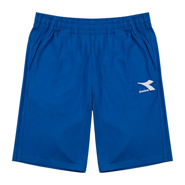 Pantaloni scurți pentru bărbați Diadora Bermuda Core blu lapis 2