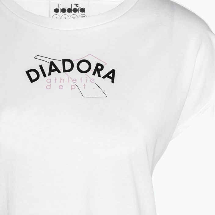 Tricou pentru femei Diadora Athletic Dept. bianco ottico 3