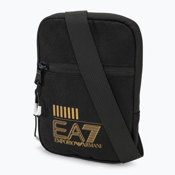 Borsetă EA7 Emporio Armani Train Core Mini black/gold logo