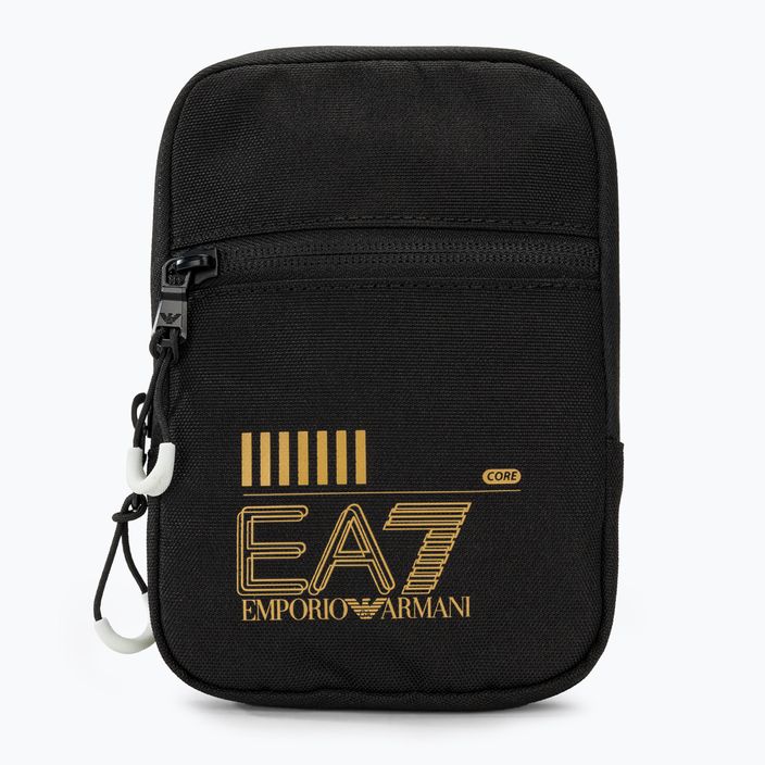 Borsetă EA7 Emporio Armani Train Core Mini black/gold logo 2