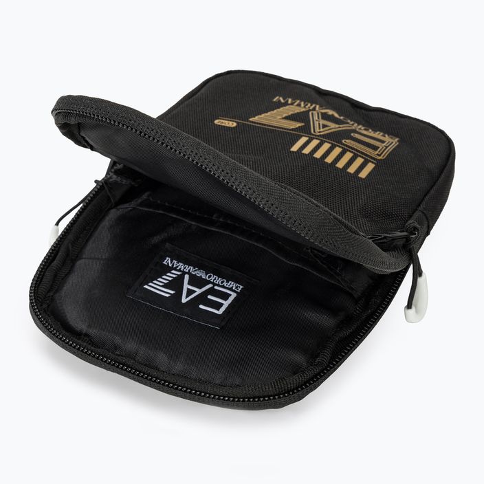 Borsetă EA7 Emporio Armani Train Core Mini black/gold logo 5