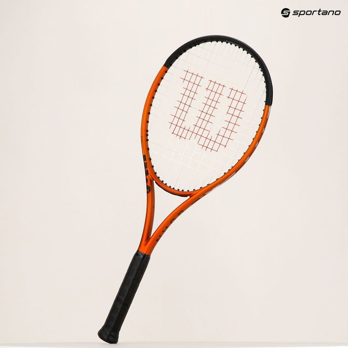 Rachetă de tenis Wilson Burn portocalie 100LS V5.0 portocalie WR109010 7