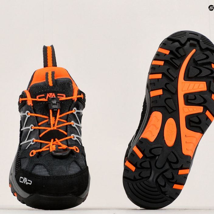 CMP cizme de trekking pentru copii Rigel Low Wp gri 3Q54554/47UG 12