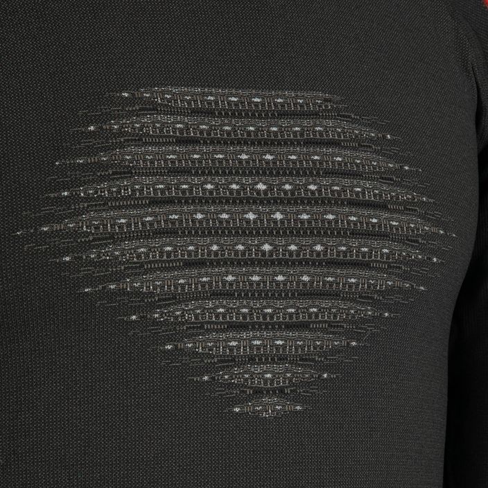 Hanorac termic pentru bărbați UYN Evolutyon Comfort UW Shirt charcoal/white/red 3