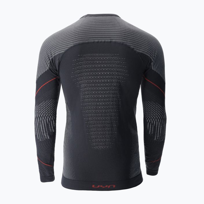 Hanorac termic pentru bărbați UYN Evolutyon Comfort UW Shirt charcoal/white/red 5