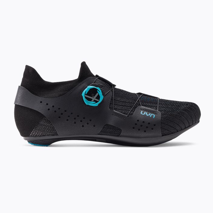 Pantofi de șosea pentru bărbați UYN Naked Carbon black/blue 2