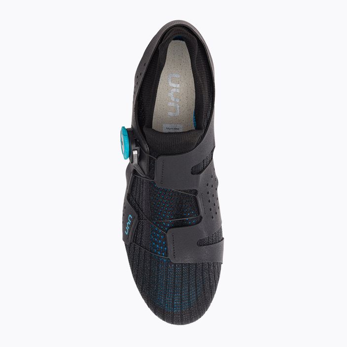 Pantofi de șosea pentru bărbați UYN Naked Carbon black/blue 6