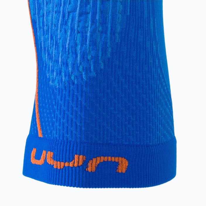 Pantaloni termoactivi pentru bărbați UYN Evolutyon UW Medium blue/blue/orange shiny 8