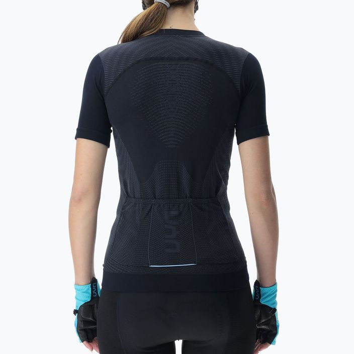 Tricoul de ciclism pentru femei UYN Garda black/peacot 2