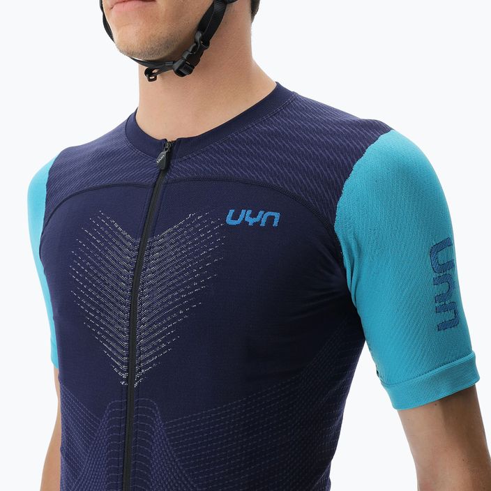 Tricoul de ciclism pentru bărbați UYN Garda peacot/blue radiance 3