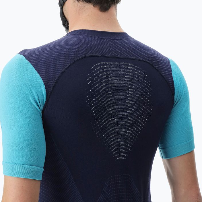 Tricoul de ciclism pentru bărbați UYN Garda peacot/blue radiance 4