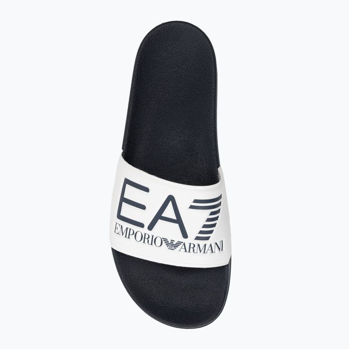 EA7 Emporio Armani Water Sports Visibility flip-flops alb/marin 5