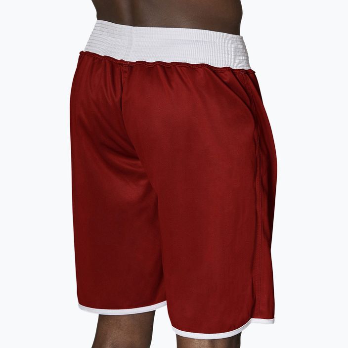 Pantaloni scurți reversibili pentru bărbați Leone Double Face Boxing albastru/roșu AB215 5
