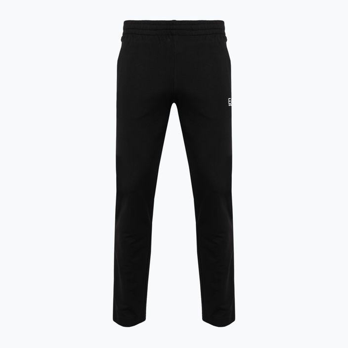 Pantaloni bărbătești EA7 Emporio Armani Train Core ID Coft negru pentru bărbați