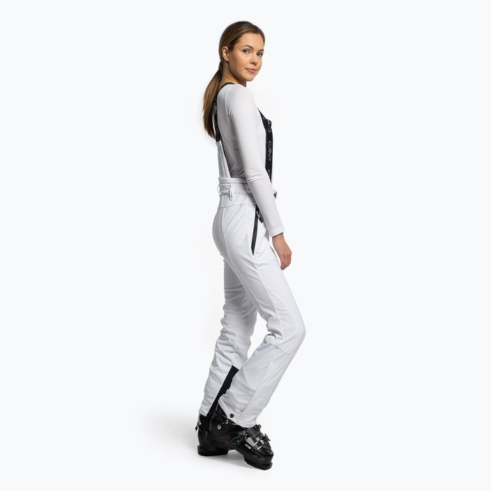 Pantaloni de schi pentru femei CMP, alb, 3W03106 3