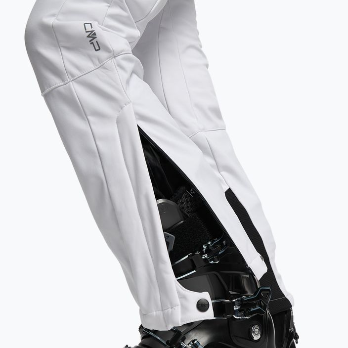 Pantaloni de schi pentru femei CMP, alb, 3W03106 7