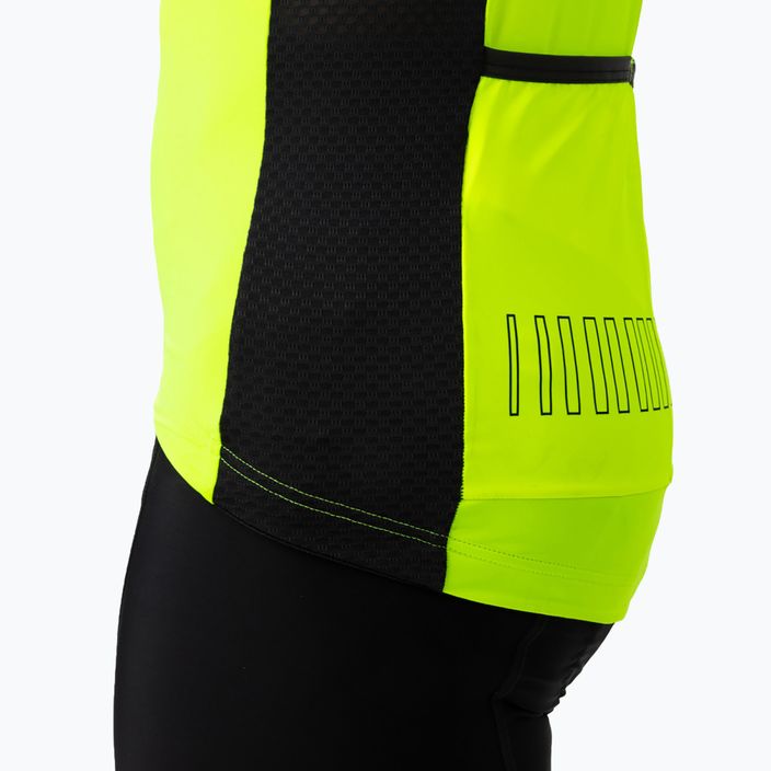Tricou de ciclism Alé Color Block pentru bărbați, galben L14246019 4
