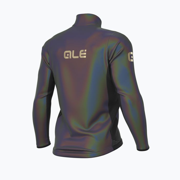 Jachetă de bicicletă pentru bărbați Alé Giubbino Iridescent Reflective L20036519 2