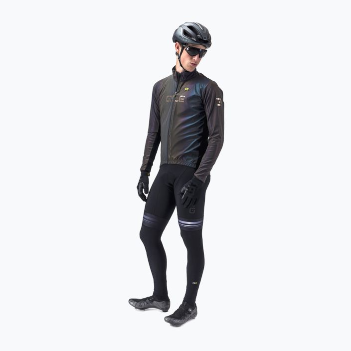 Jachetă de bicicletă pentru bărbați Alé Giubbino Iridescent Reflective L20036519 3