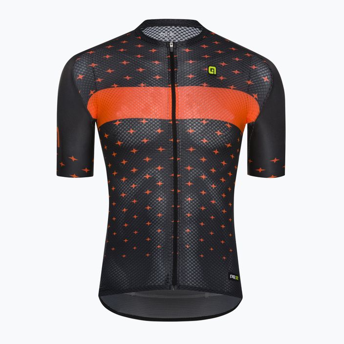 Tricou de ciclism Alé Stars pentru bărbați gri-portocaliu L21091403