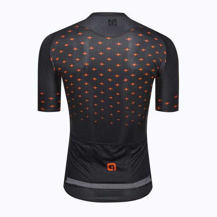 Tricou de ciclism Alé Stars pentru bărbați gri-portocaliu L21091403 2