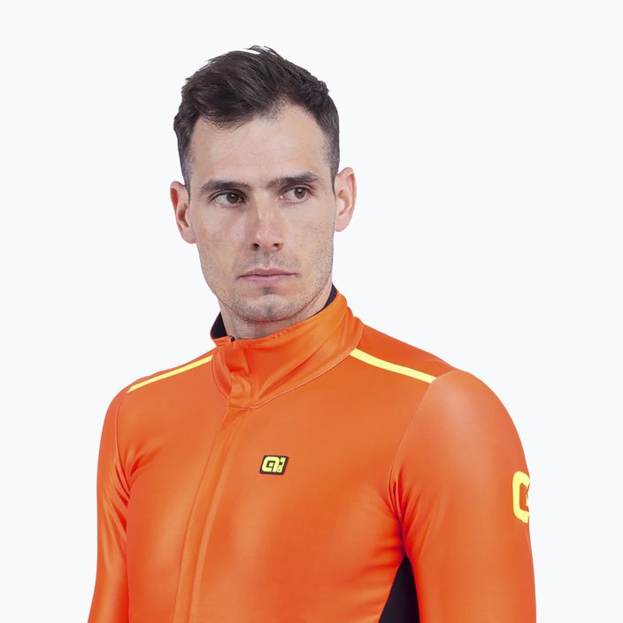 Jachetă de ciclism pentru bărbați Alé K-Tornado 2.0 portocaliu L22076401 3