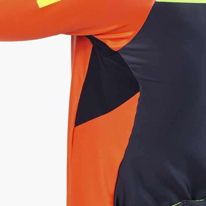 Jachetă de ciclism pentru bărbați Alé K-Tornado 2.0 portocaliu L22076401 4