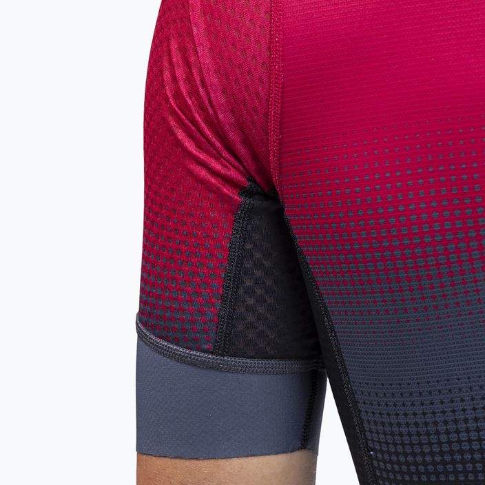 Tricou de ciclism Alé Gradient pentru bărbați negru/roșu L22144426 7