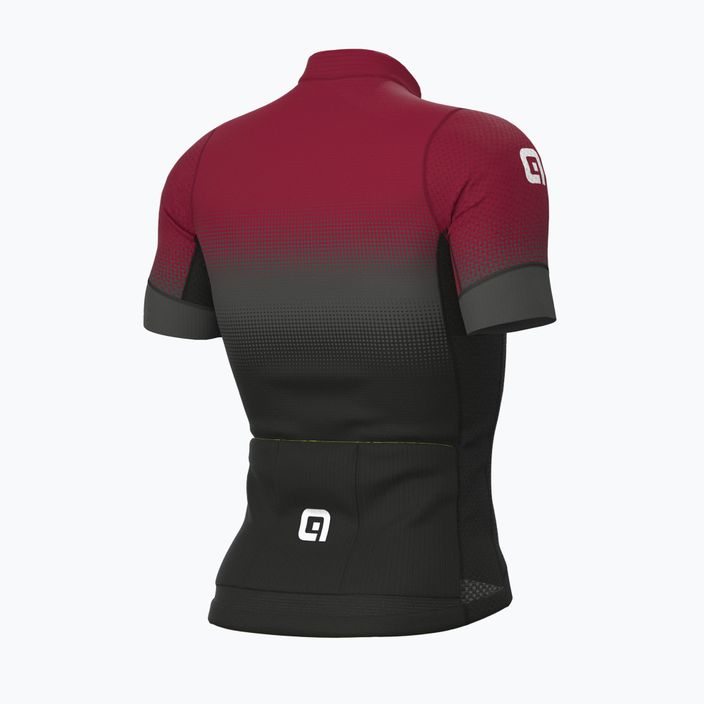 Tricou de ciclism Alé Gradient pentru bărbați negru/roșu L22144426 9