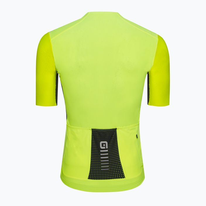 Tricou de ciclism pentru bărbați Alé Race Special negru-galben L22166460 2