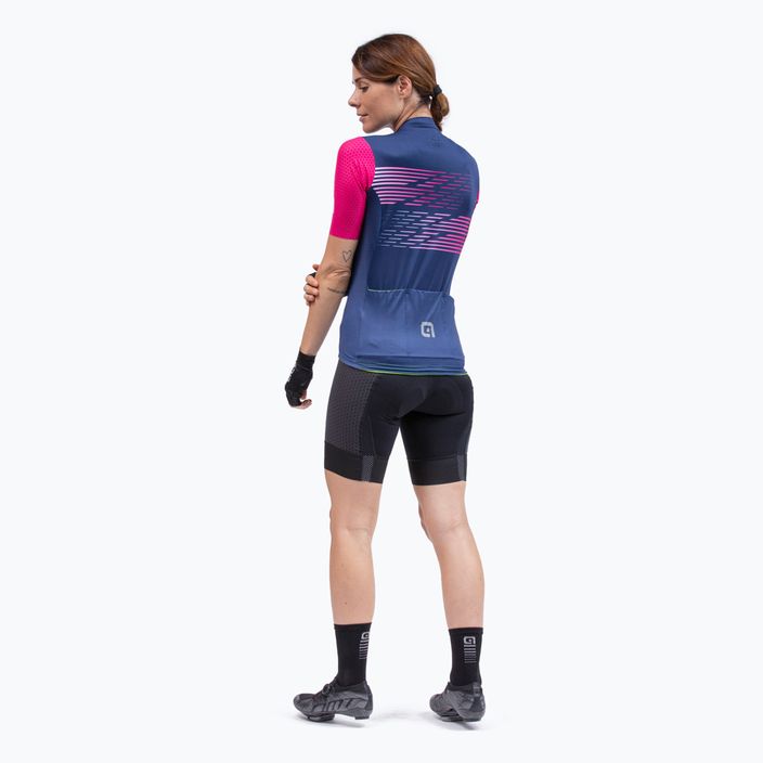 Tricou de ciclism pentru femei Alé Maglia Donna MC Logo roz L22150543 3
